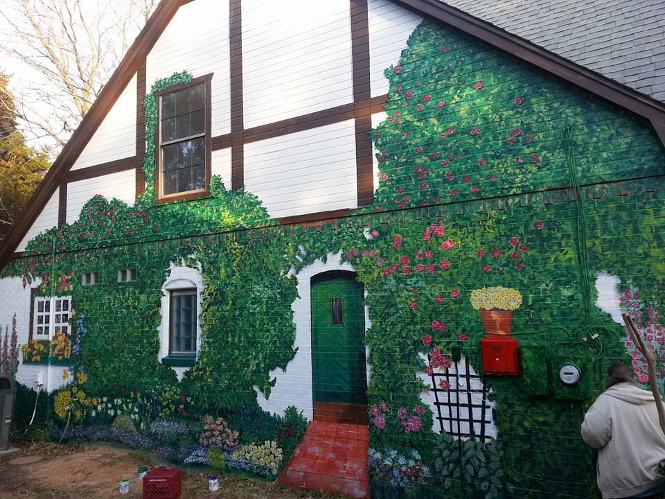 house mural